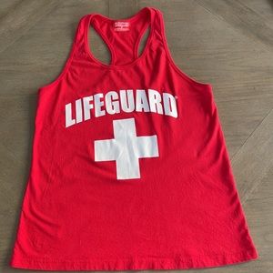 Lifeguard XL racerback tank